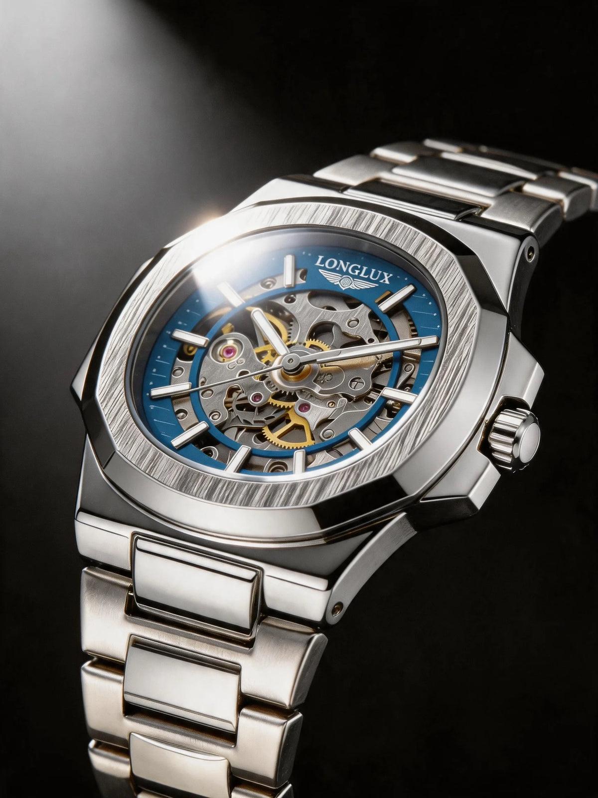 Reloj automático Skeleton de EVORA, foto 1