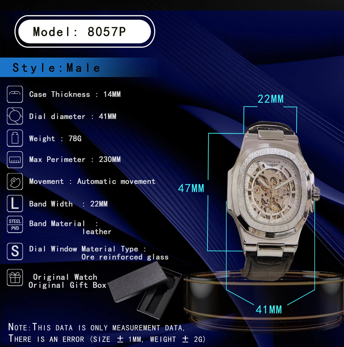 Reloj automático Monarch de EVORA, foto 5
