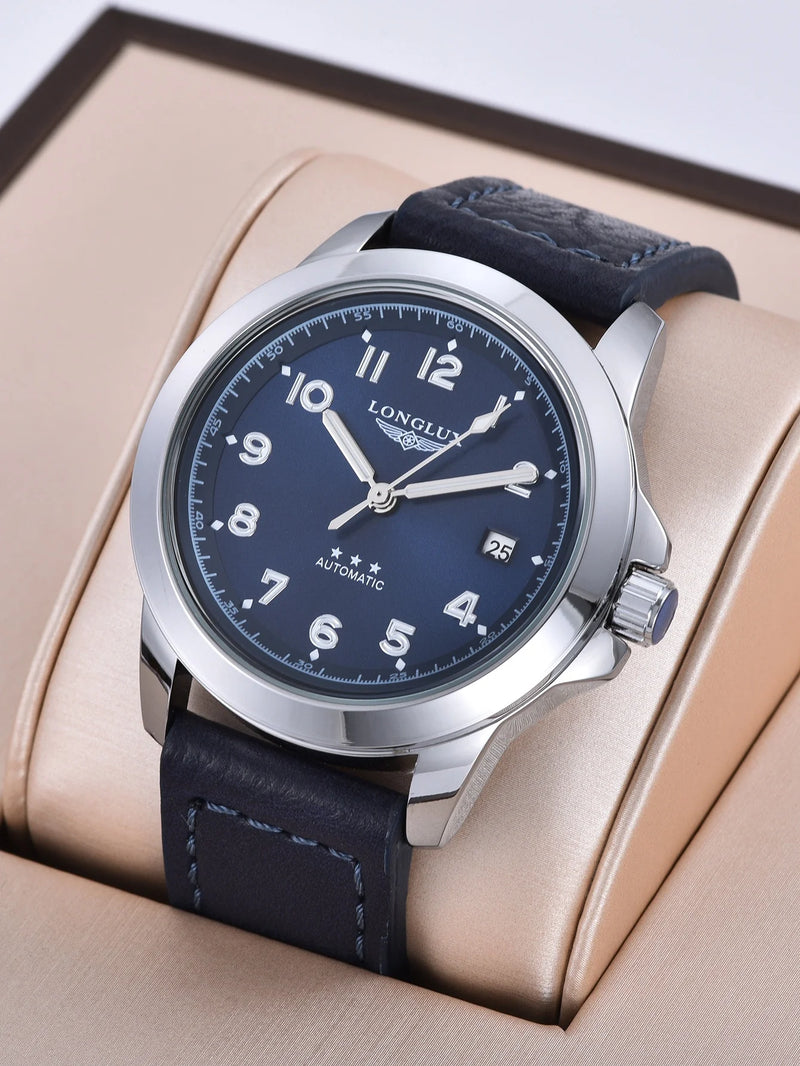 Aviator · Reloj automático estilo aviador con correa