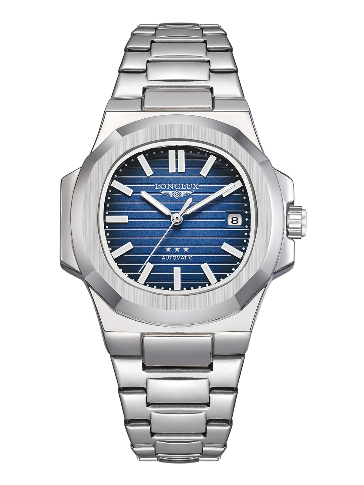 Reloj automático Cronox, acabado azul oscuro