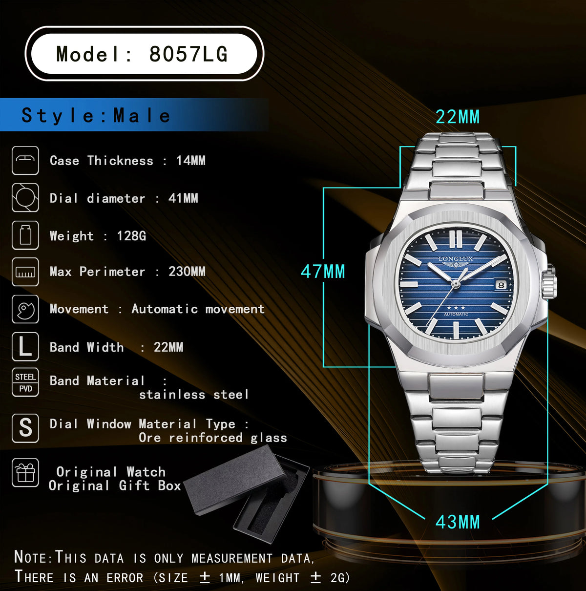 Reloj automático Cronox de EVORA, foto 3