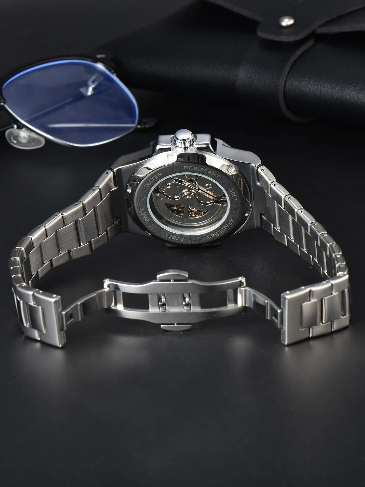 Reloj automático Skeleton de EVORA, foto 4