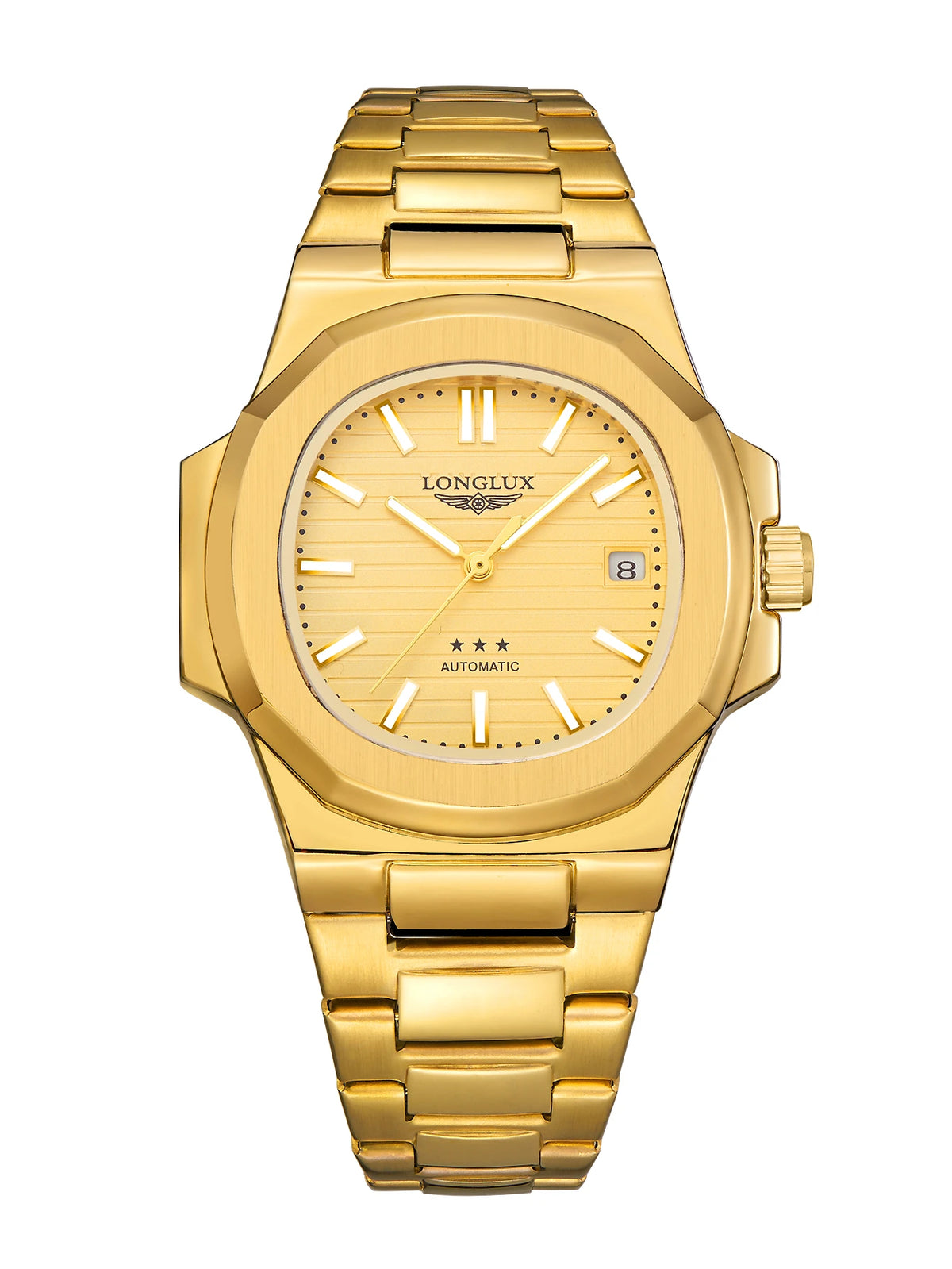 Reloj automático Cronox, acabado dorado